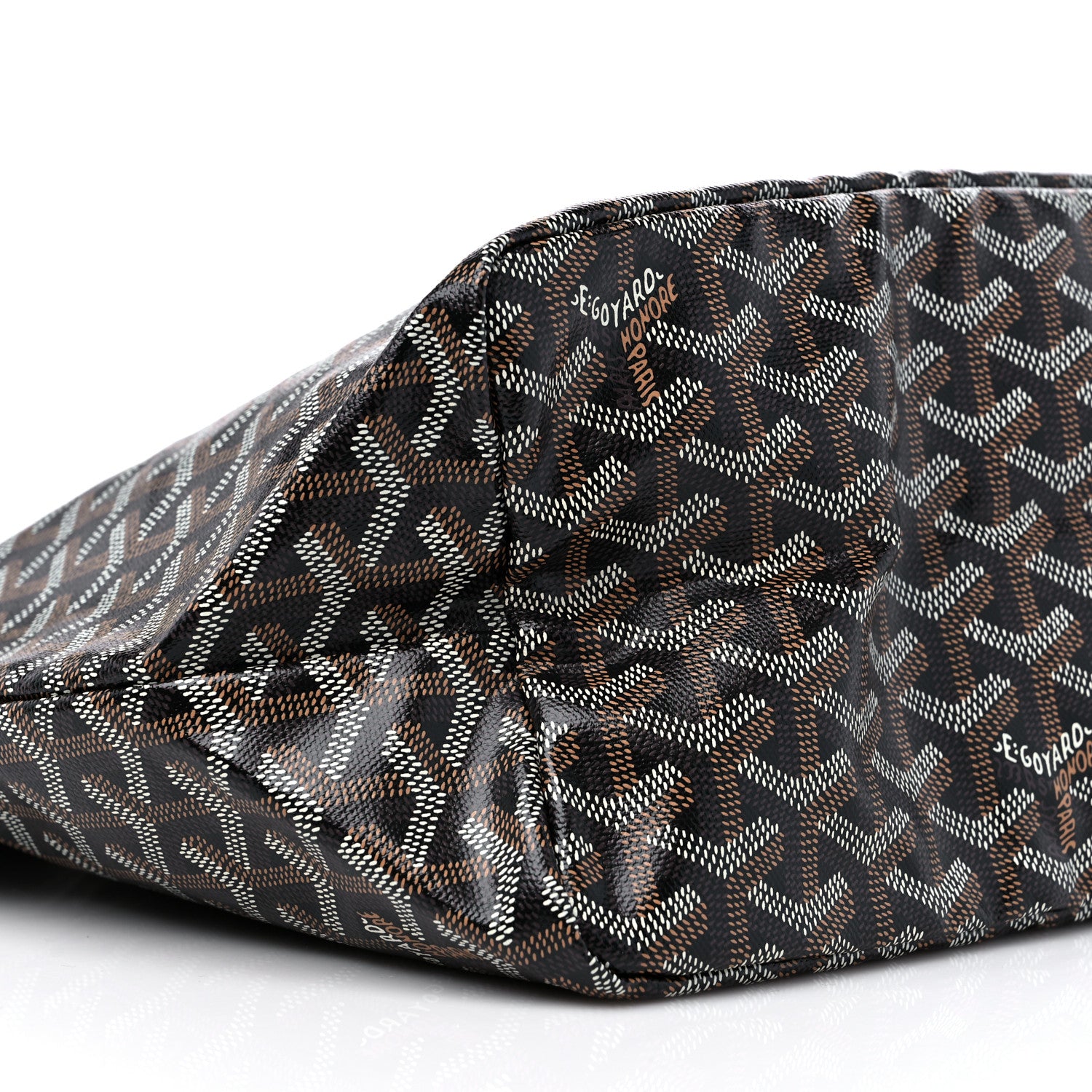 Goyard Goyardine Saint Louis PM Black Gold 8 of 9