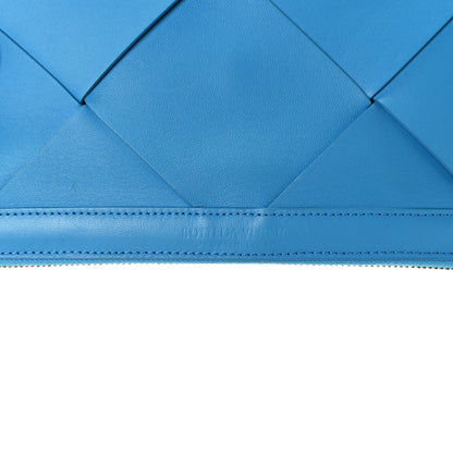 Bottega Veneta Nappa Maxi Blown Up Intrecciato Pouch Clutch Swimming Pool 8 of 13