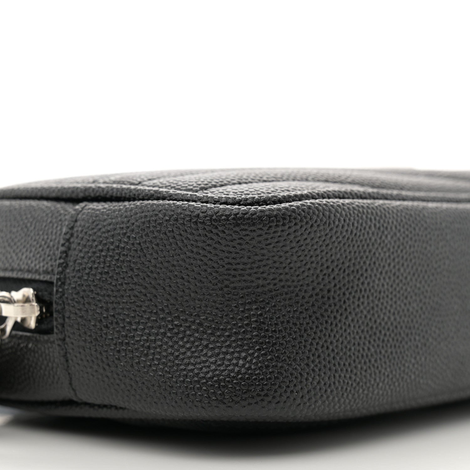 Saint Laurent Grain De Poudre Matelasse Monogram Mini Lou Camera Bag Black 9 of 11