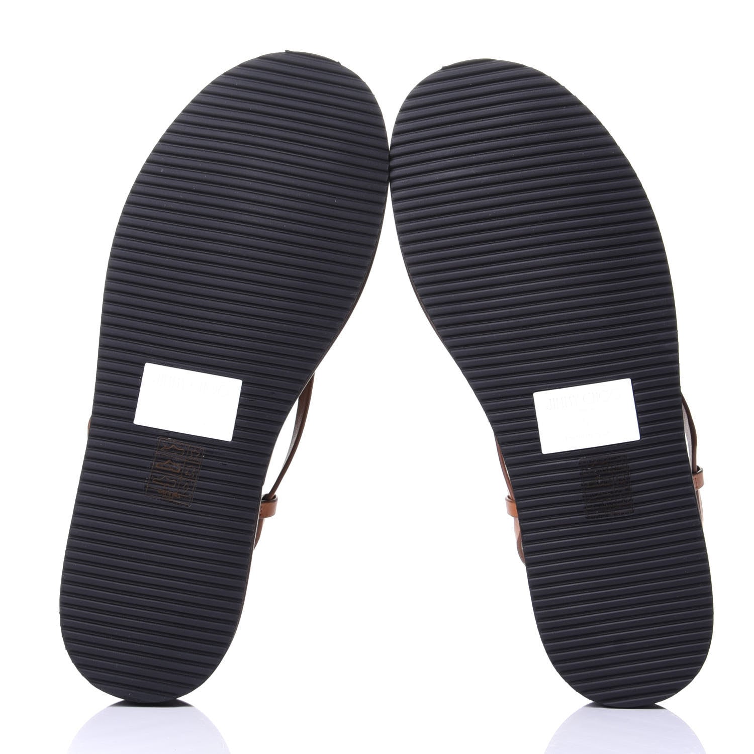 Jimmy Choo Vachetta Pine Platform Sandals 40.5 Cuoio 7 of 10