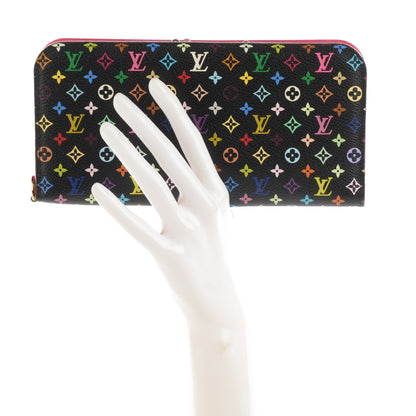 Louis Vuitton Monogram Multicolor Insolite Wallet Black Grenade 2 of 7