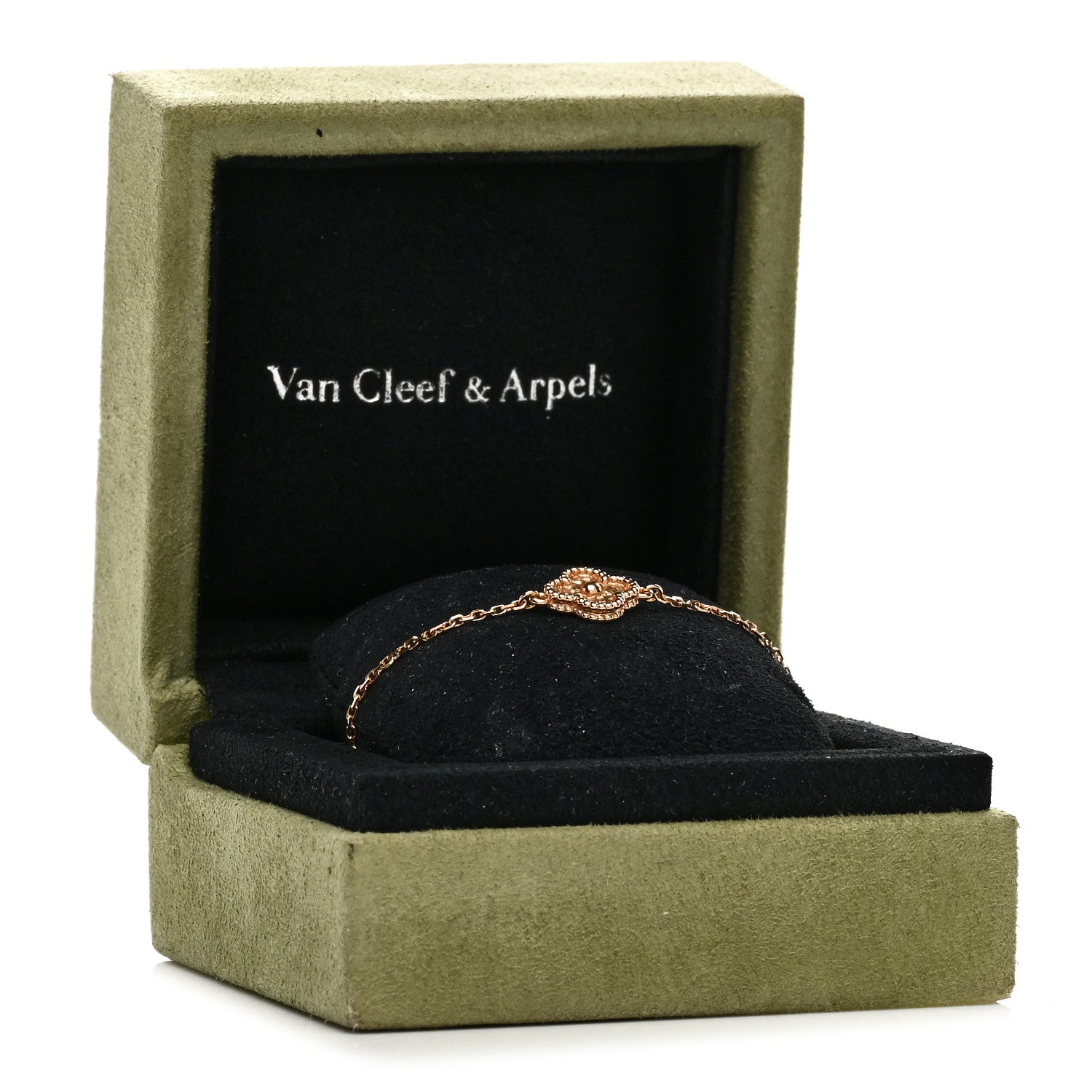 Van Cleef & Arpels 18K Rose Gold Sweet Alhambra Bracelet 5 of 5