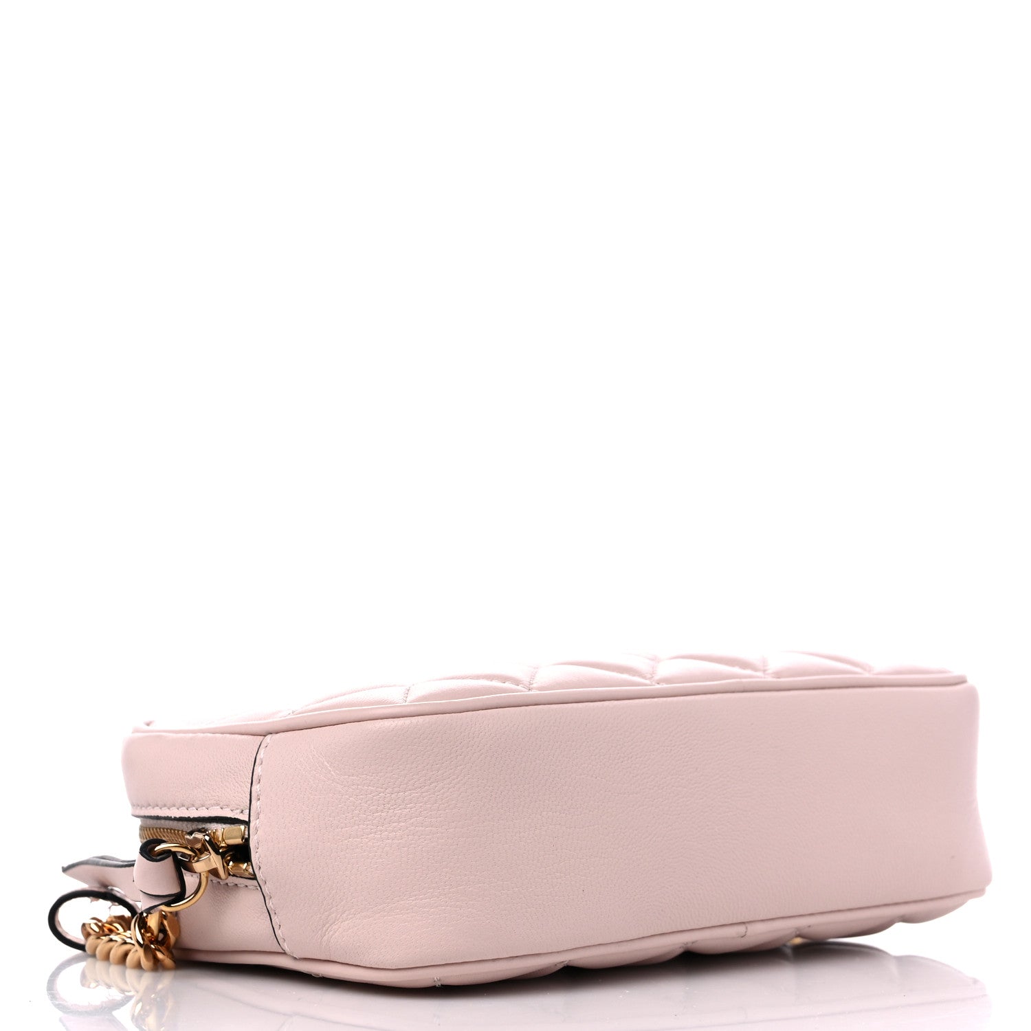 Versace Nappa Quilted La Medusa Camera Bag Light Pink 4 of 9