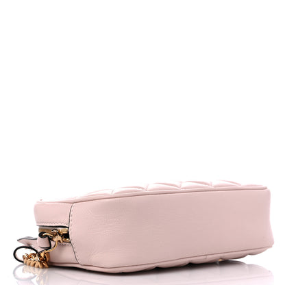 Versace Nappa Quilted La Medusa Camera Bag Light Pink 4 of 9