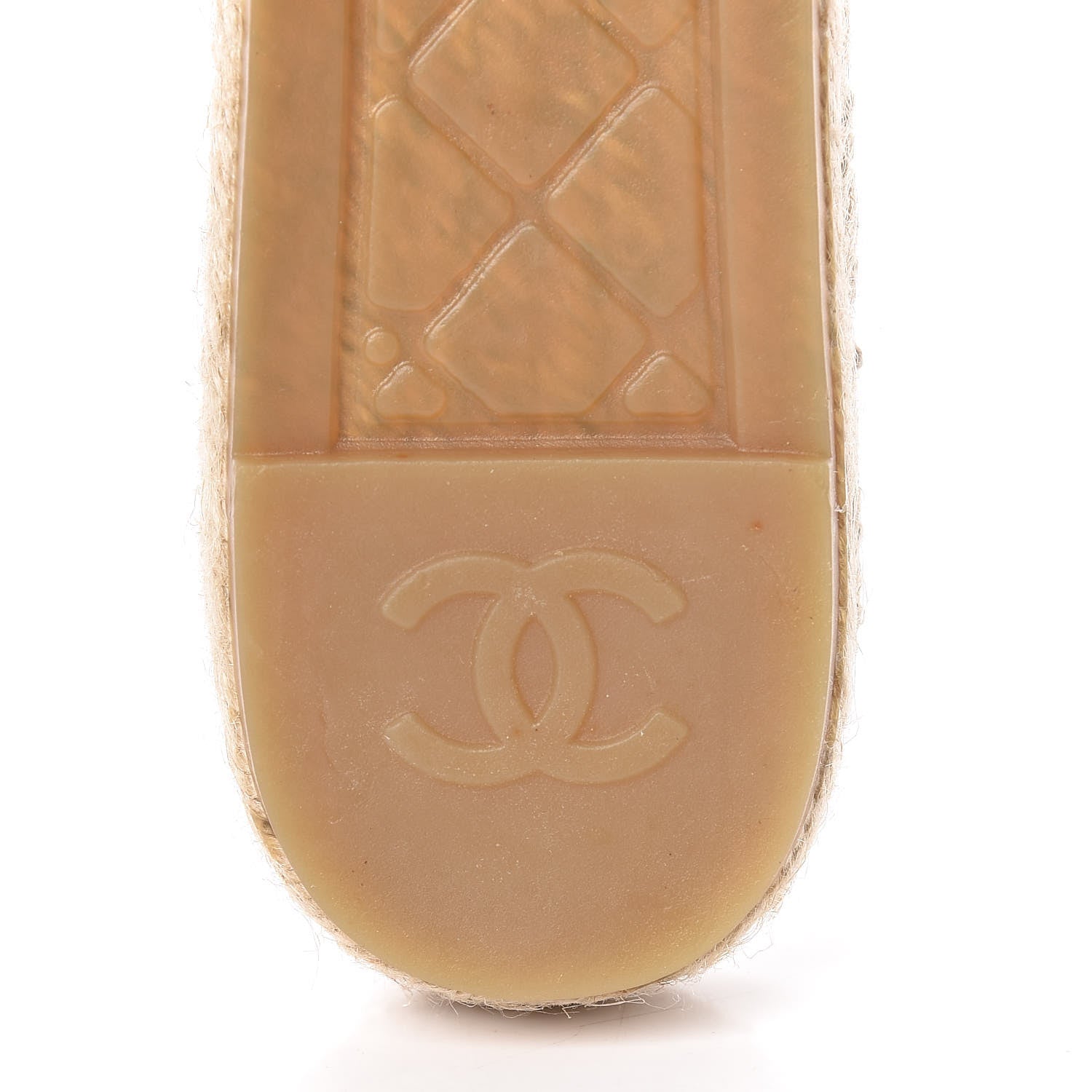 Chanel Iridescent Goatskin Patent CC Espadrille Mules 39 Black 6 of 11