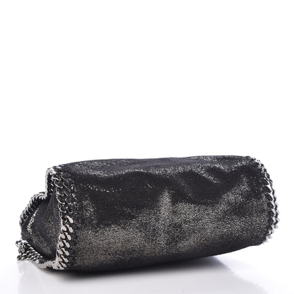 Stella McCartney Shaggy Deer Mini Falabella Fold Over Tote Ruthenium 5 of 8