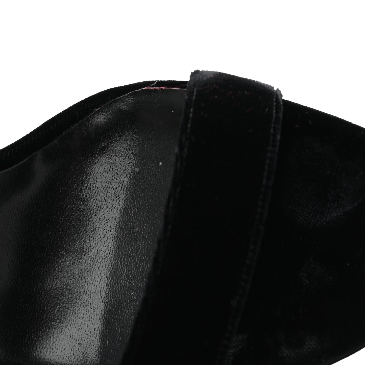 Velvet Loubi Queen Alta 150 Platform Sandals 39 Black