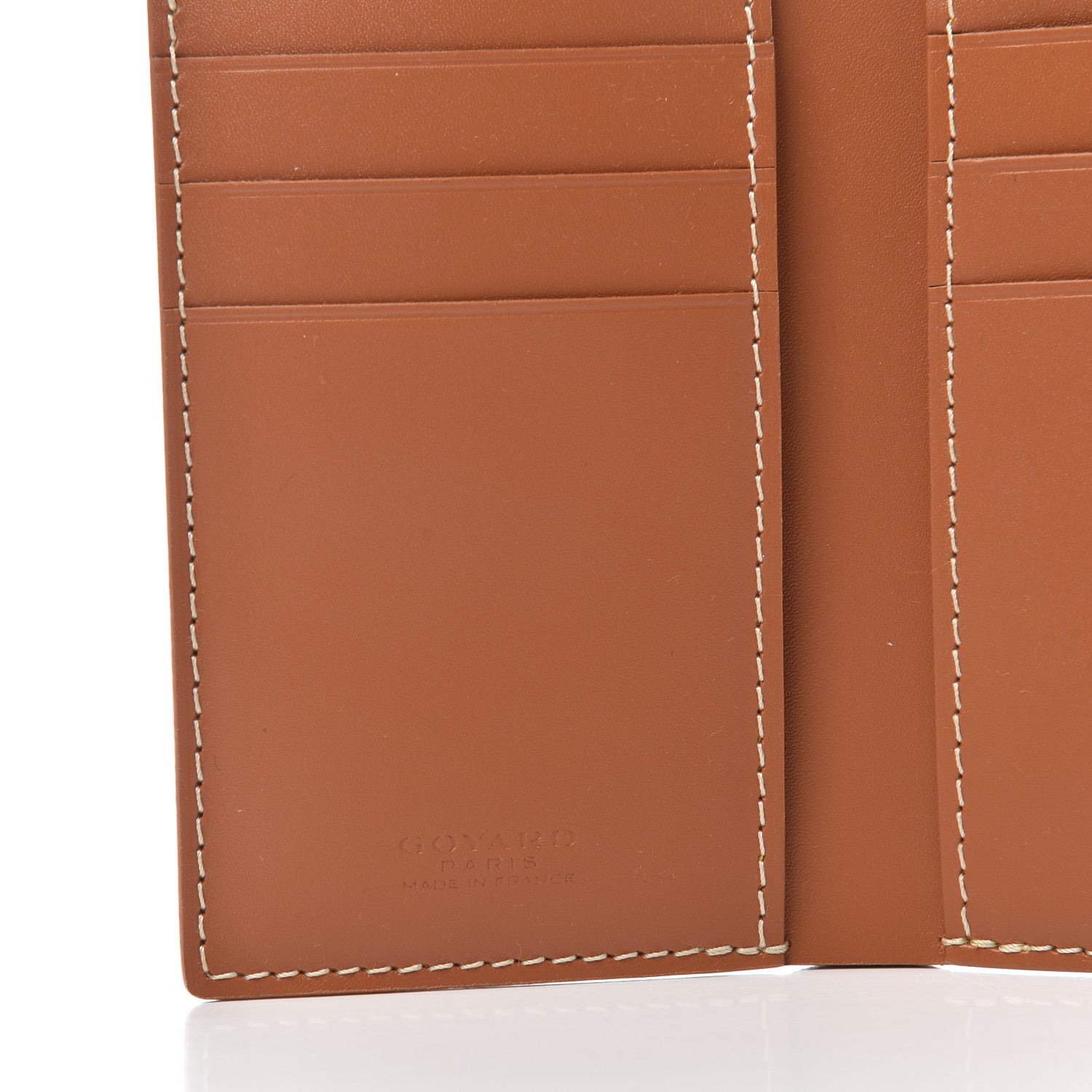 Goyard Goyardine Saint Pierre Card Holder Black Tan 6 of 7