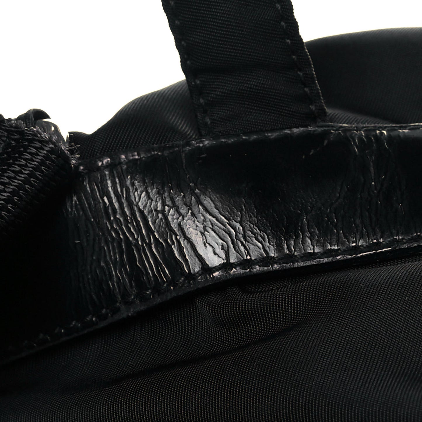 Nylon Vela Medium Backpack Black