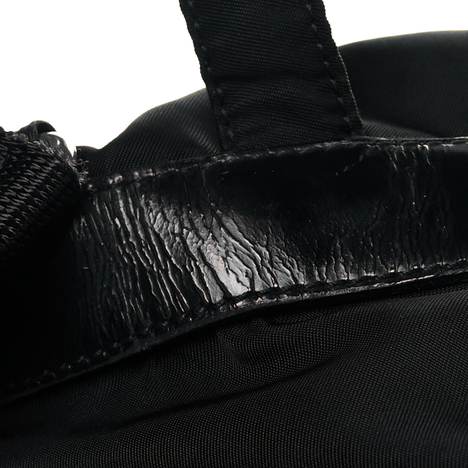 Prada Nylon Vela Medium Backpack Black 5 of 6