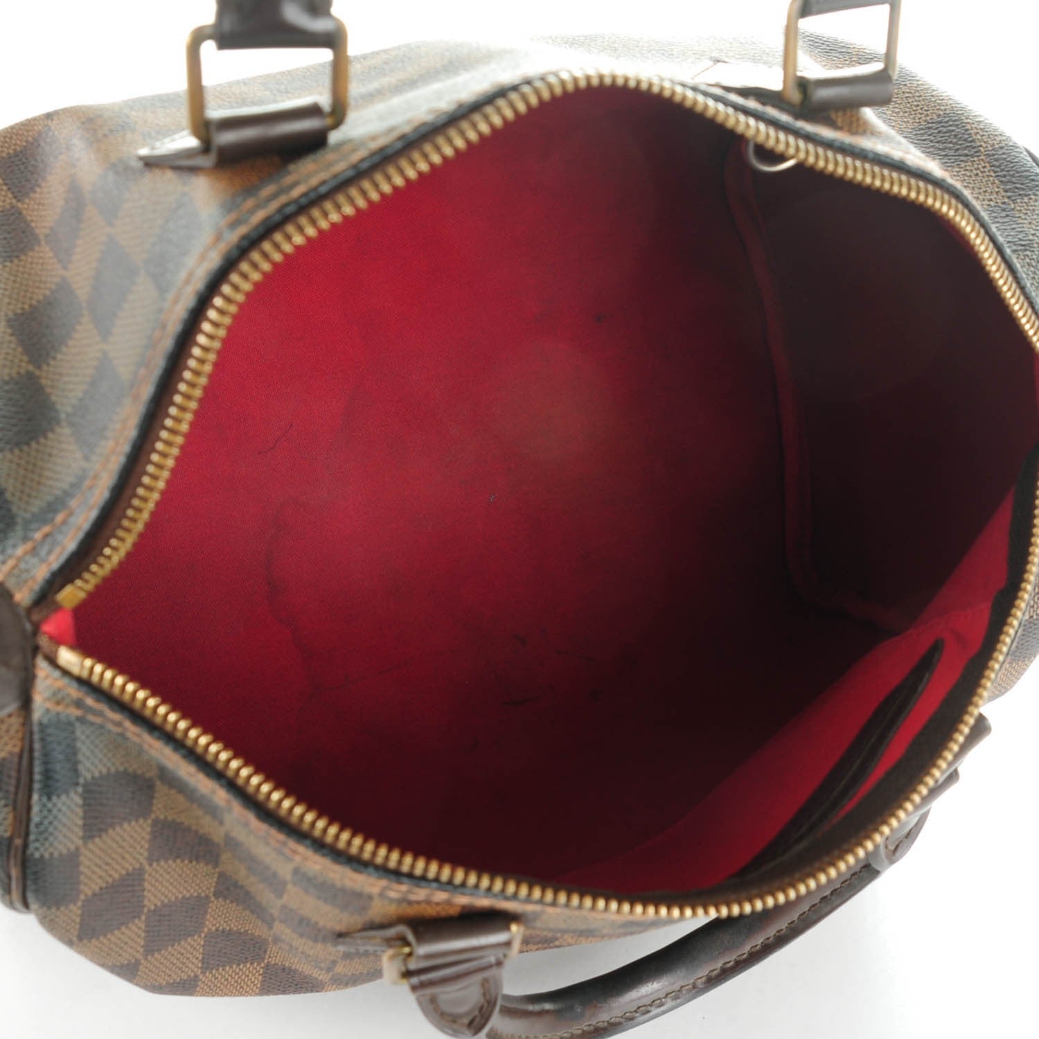 Louis Vuitton Damier Ebene Speedy 30 5 of 10