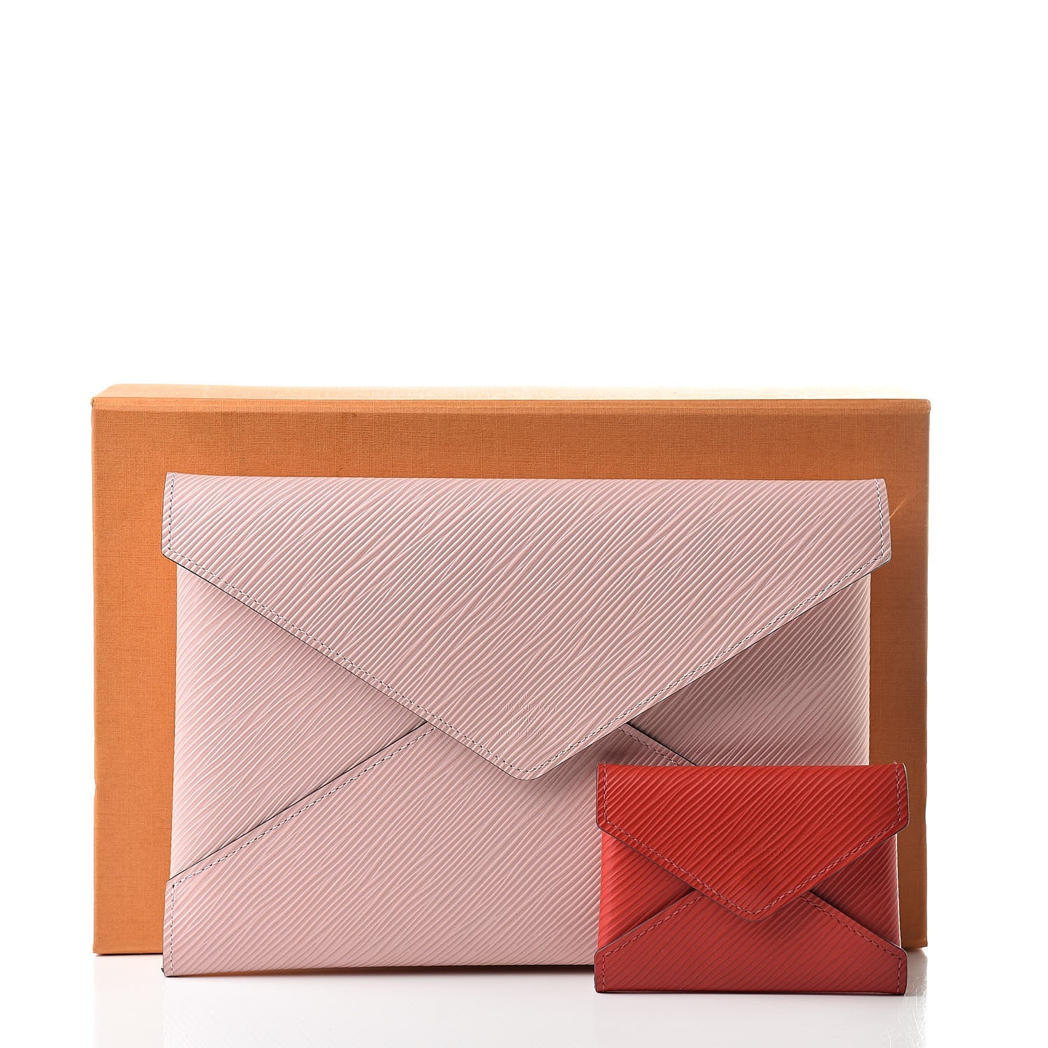 Louis Vuitton Epi Kirigami Pochette Set Rose Ballerine Coquelicot 14 of 14