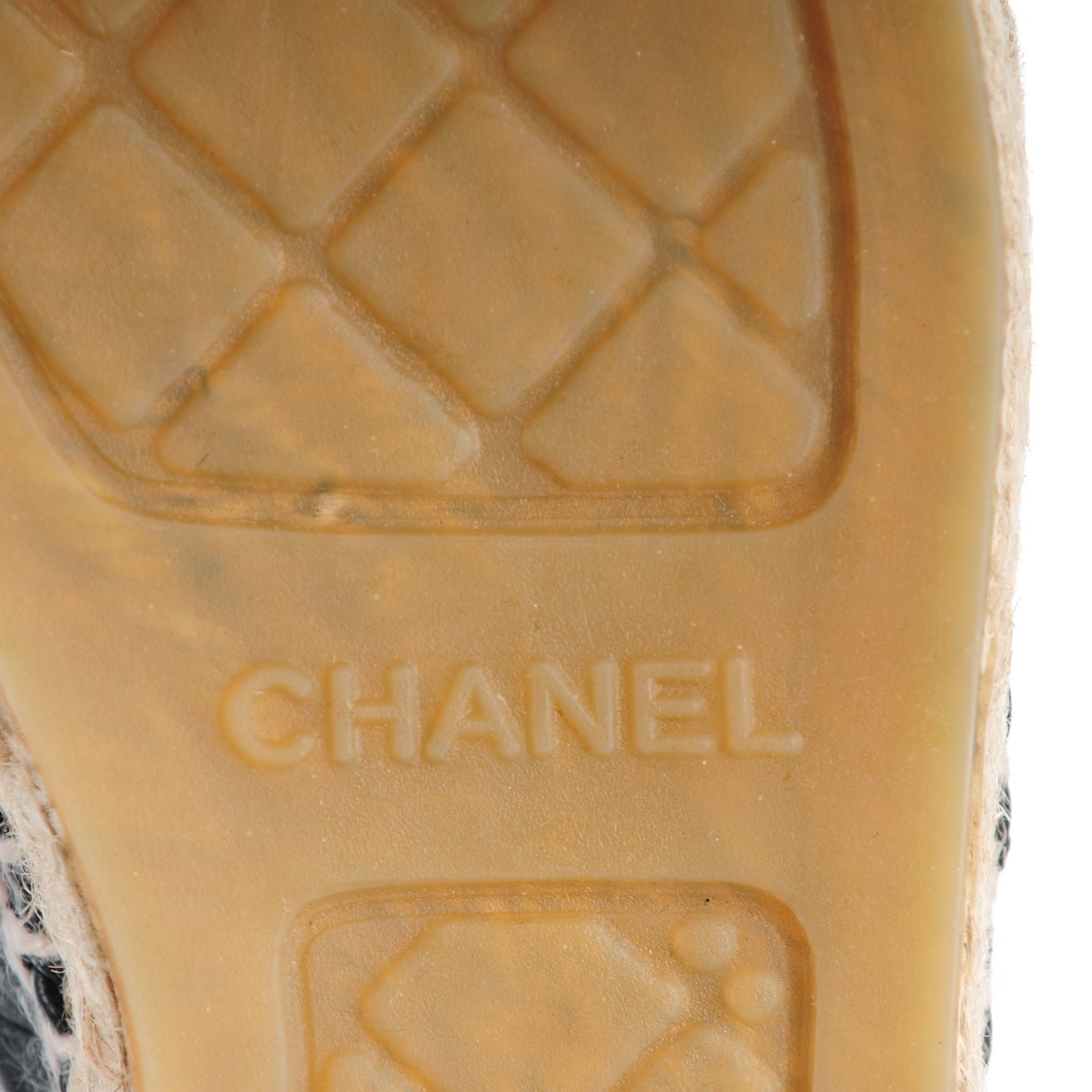 Lambskin CC Espadrilles 37 Black