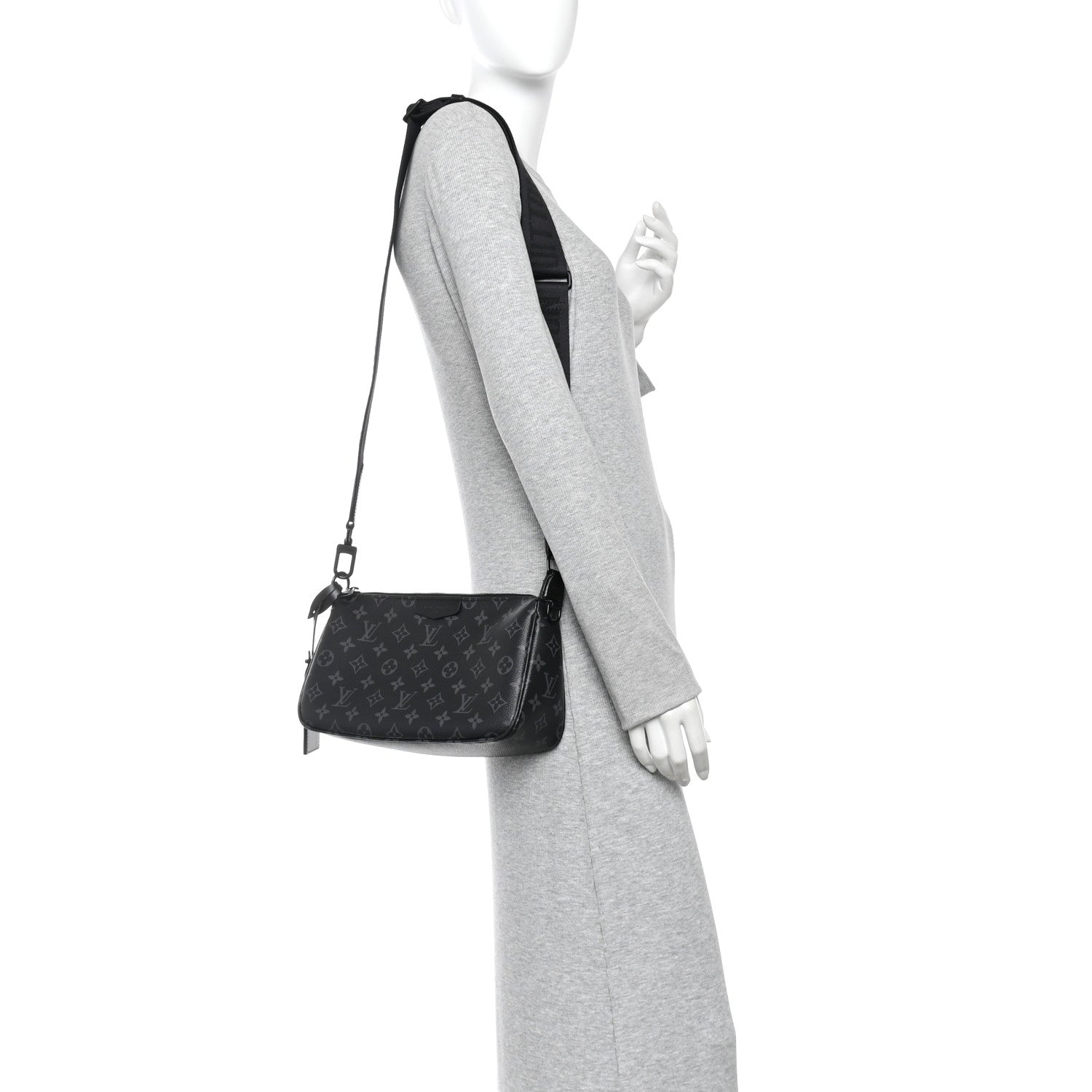 Louis Vuitton Monogram Eclipse Pochette Accessoire XL 2 of 10
