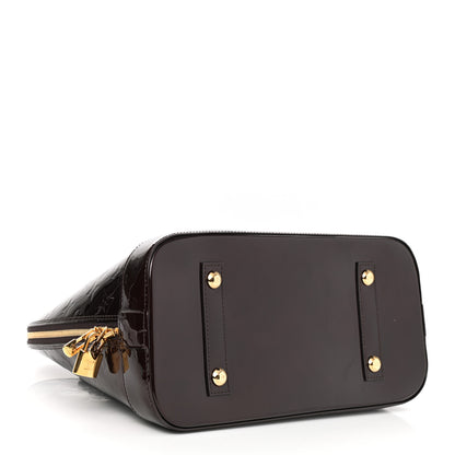 Louis Vuitton Vernis Alma MM Amarante 3 of 9