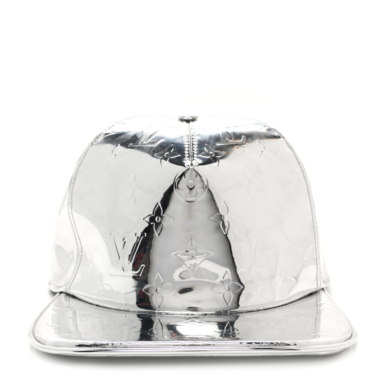 Louis Vuitton Monogram Mirror Mirror Cap 58 Silver 3 of 8