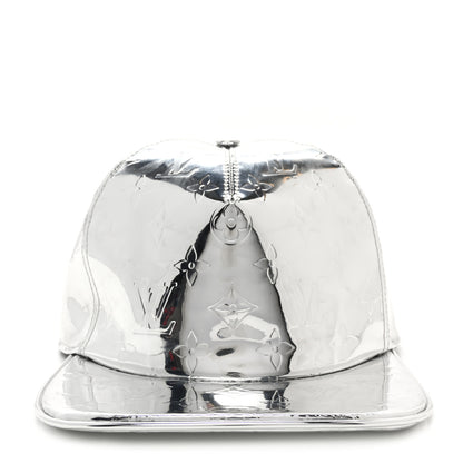 Louis Vuitton Monogram Mirror Mirror Cap 58 Silver 3 of 8