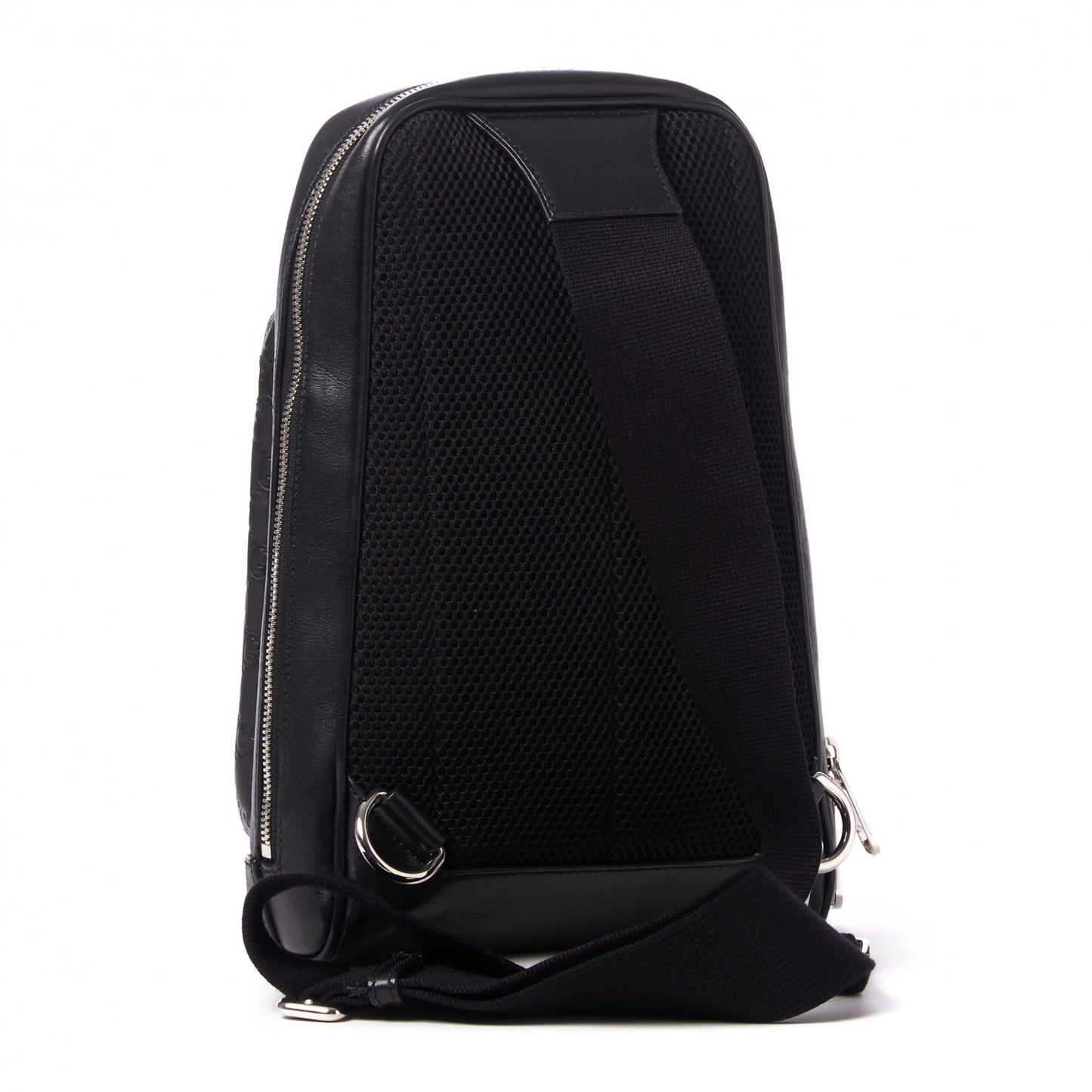 Guccissima Sling Backpack Black