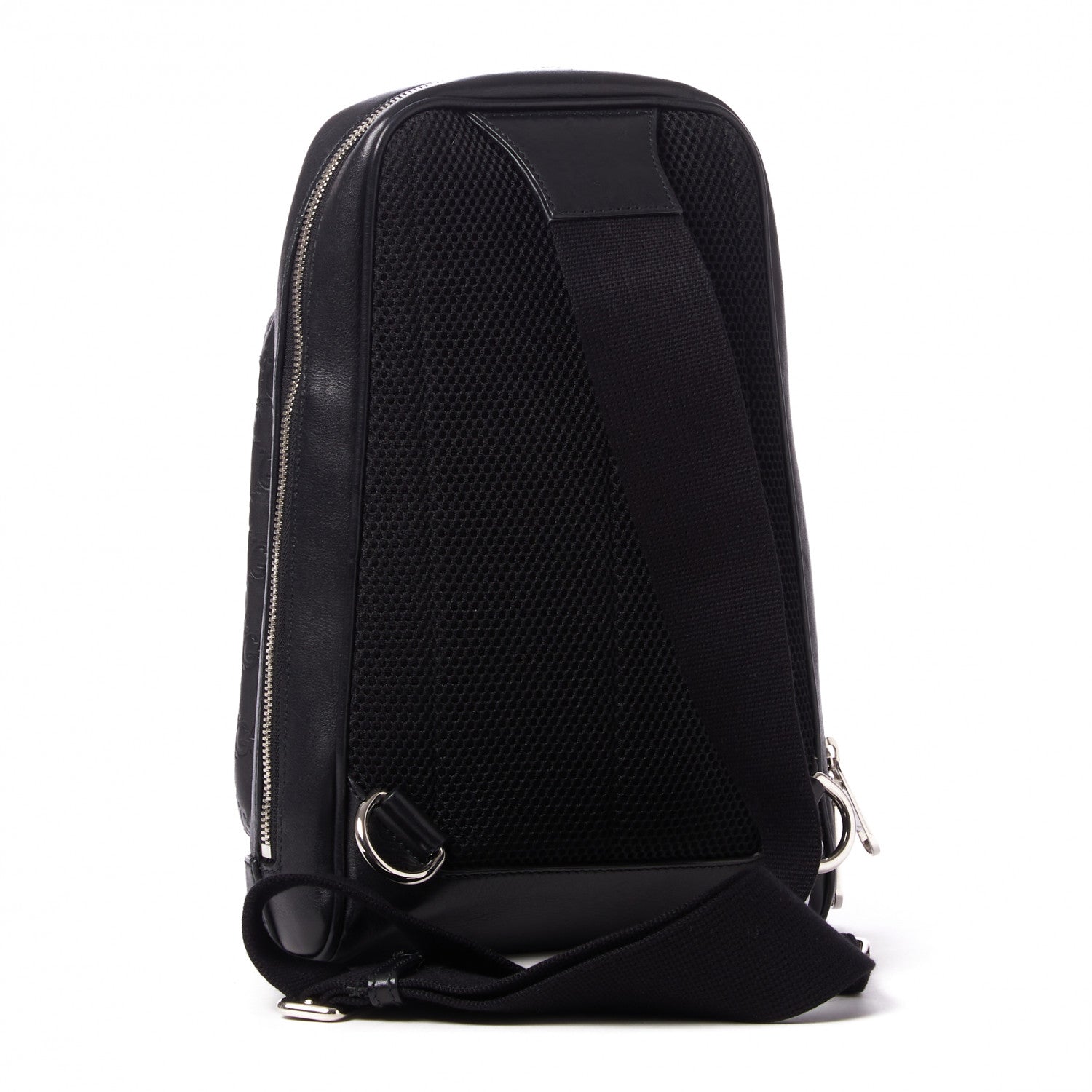 Gucci Guccissima Sling Backpack Black 3 of 11
