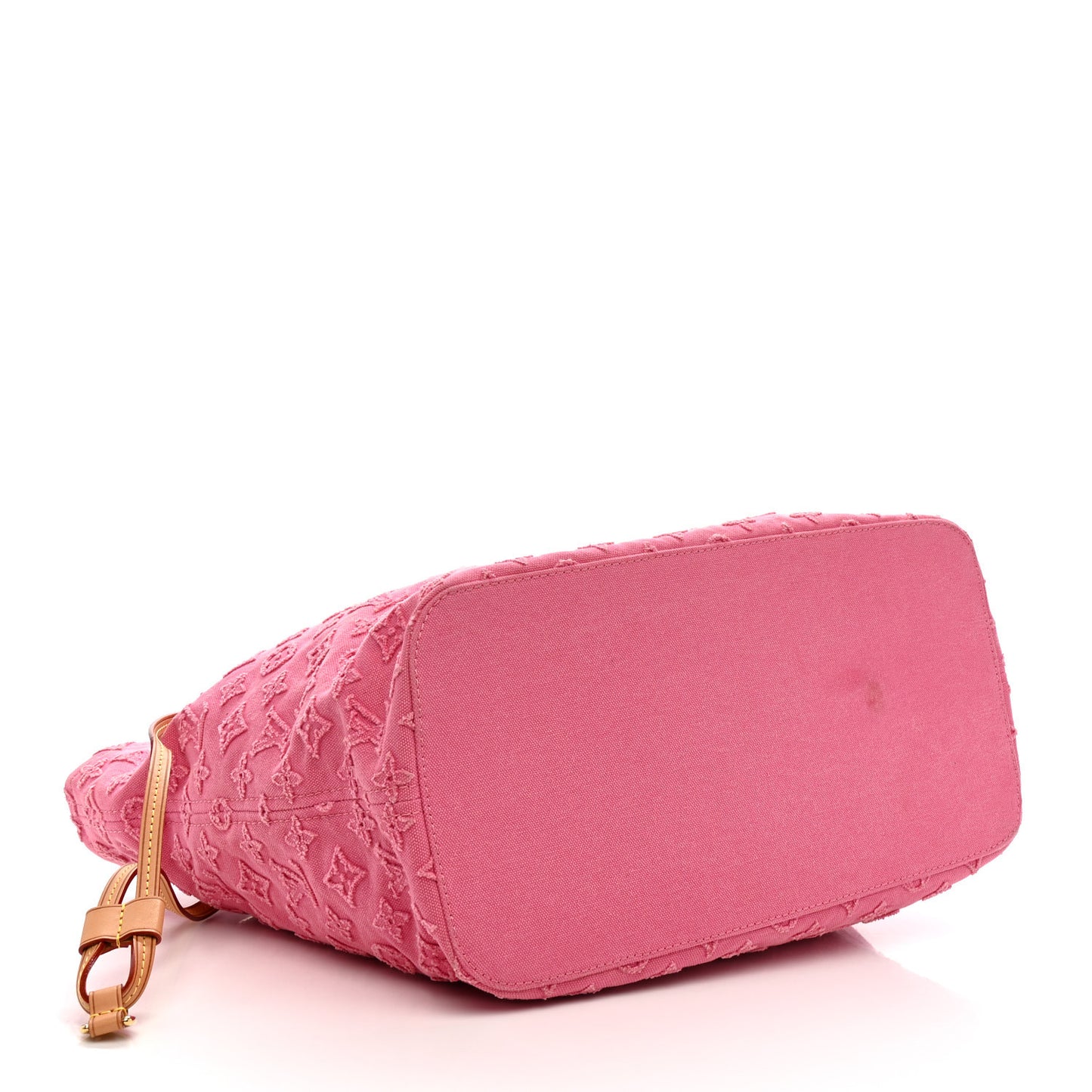 Monogram Denim Neverfull MM Rose