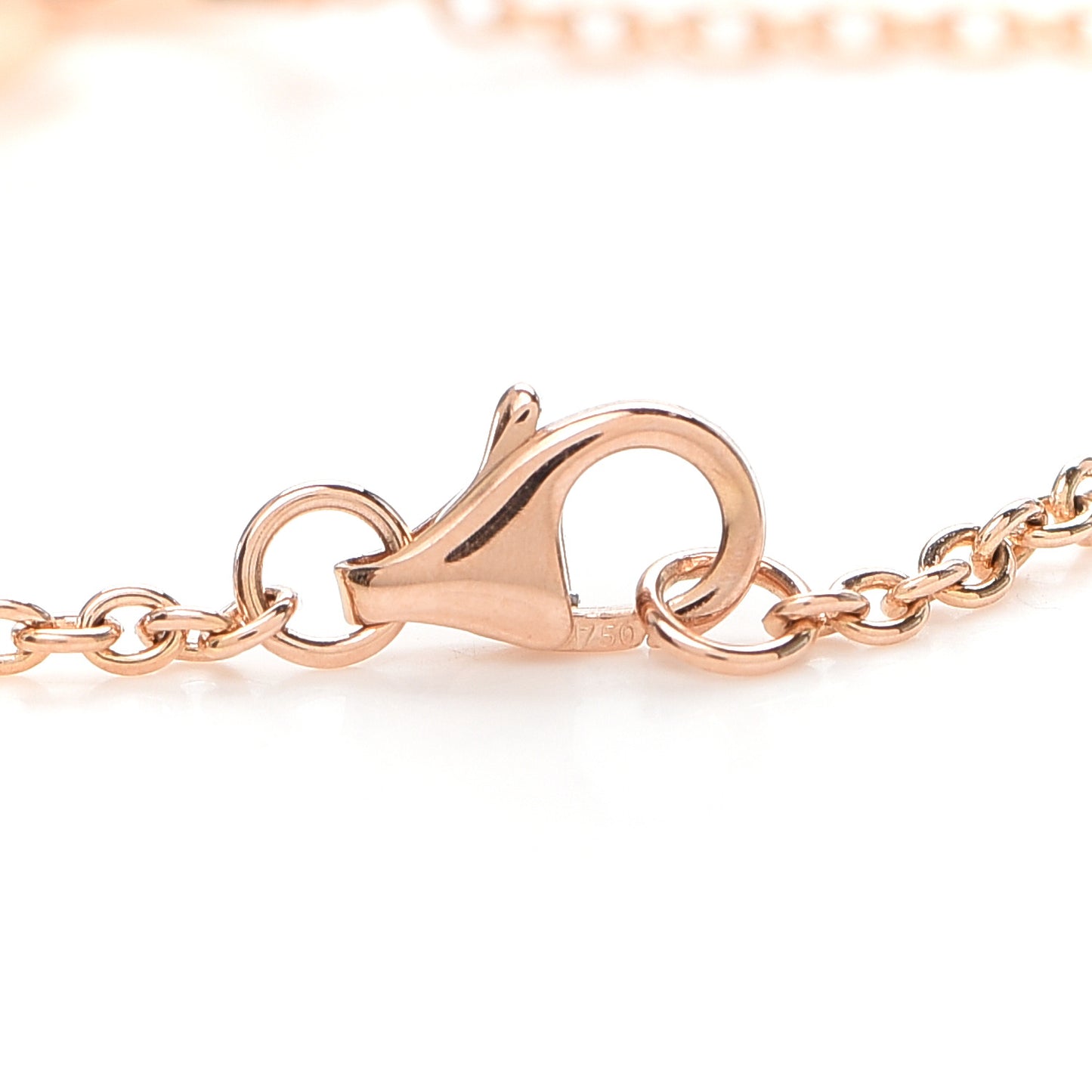 18K Pink Gold Interlocking LOVE Bracelet
