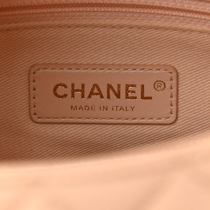 Chanel Caviar Quilted Small Coco Handle Flap Beige 5 of 10