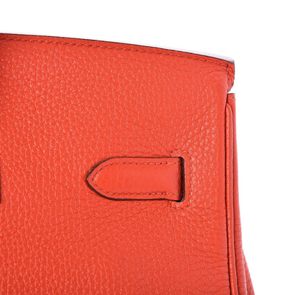 Hermes Togo Birkin 35 Capucine 32 of 35