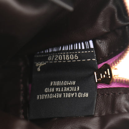 Fendi X SKIMS Nylon XS Trapezoid Beauty Pouch Bouganville 8 of 11