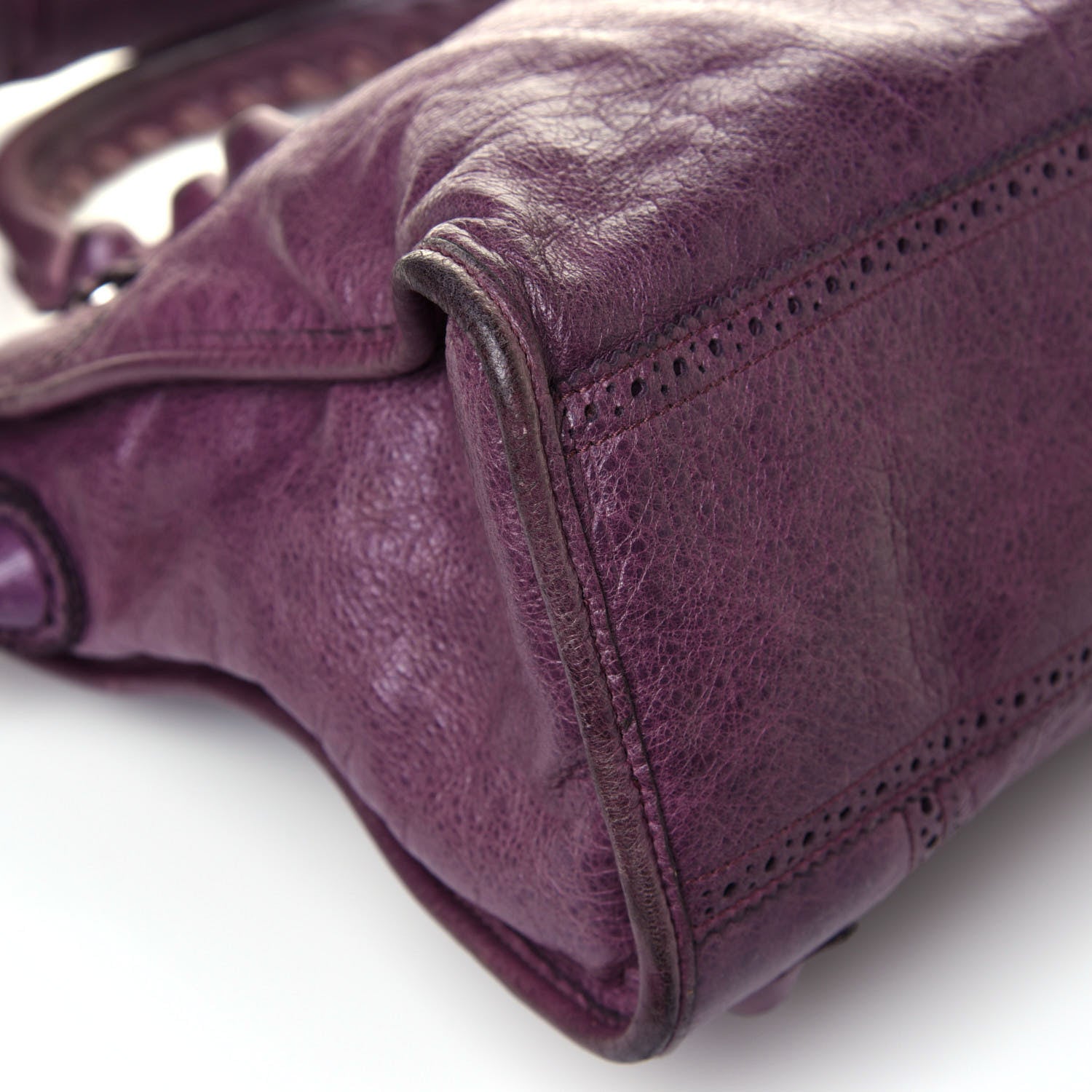 Balenciaga Agneau Giant Brogues Hardware City Murier 8 of 10