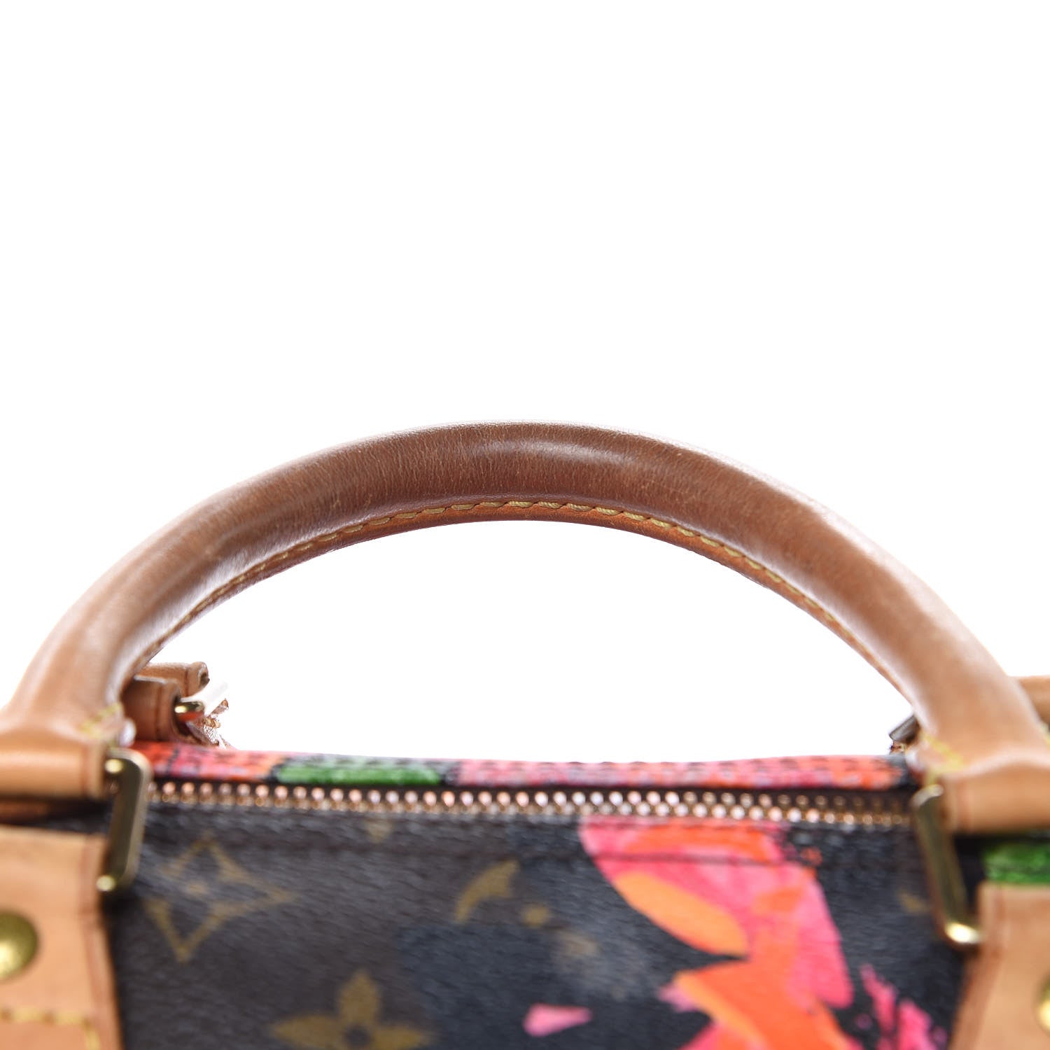 Louis Vuitton Monogram Roses Speedy 30 10 of 19