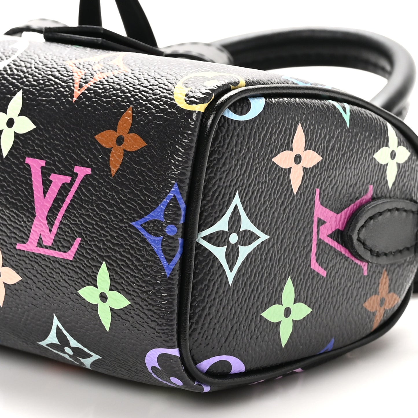 LV X TM Monogram Multicolor Nano Speedy Black