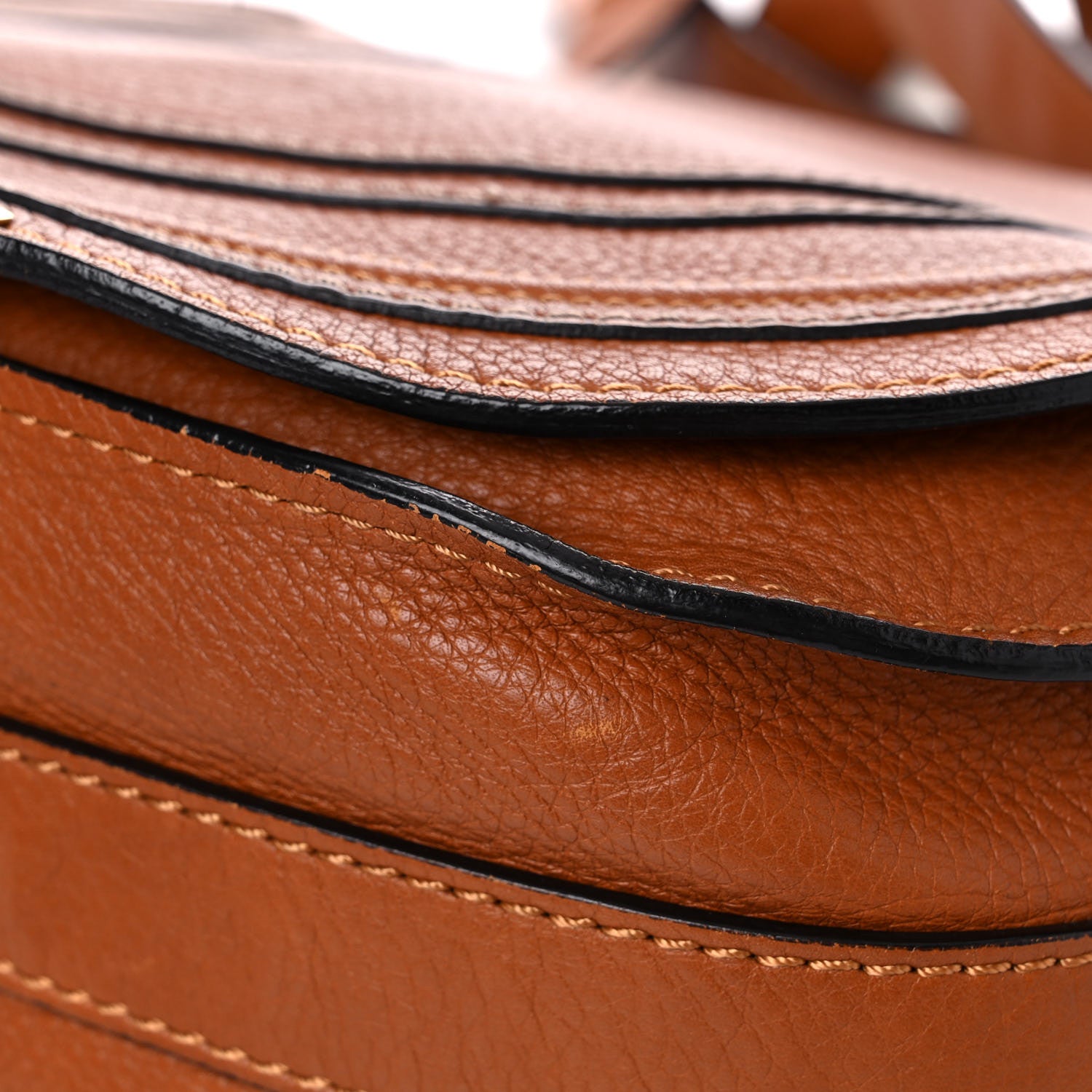 Chloe Calfskin Medium Marcie Round Crossbody Bag Tan 8 of 20