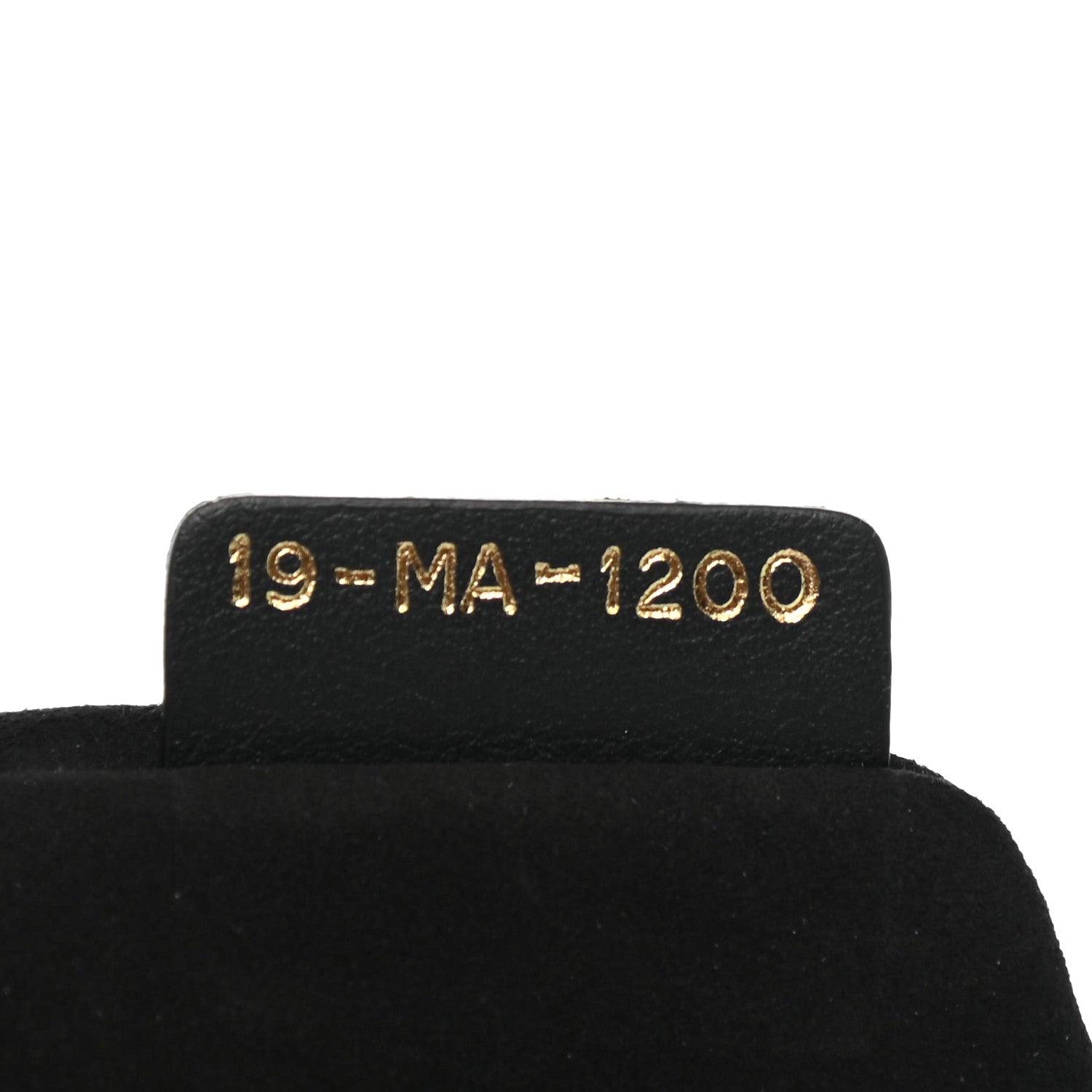 Christian Dior Calfskin Embossed Logo Zip Clutch Black 7 of 7