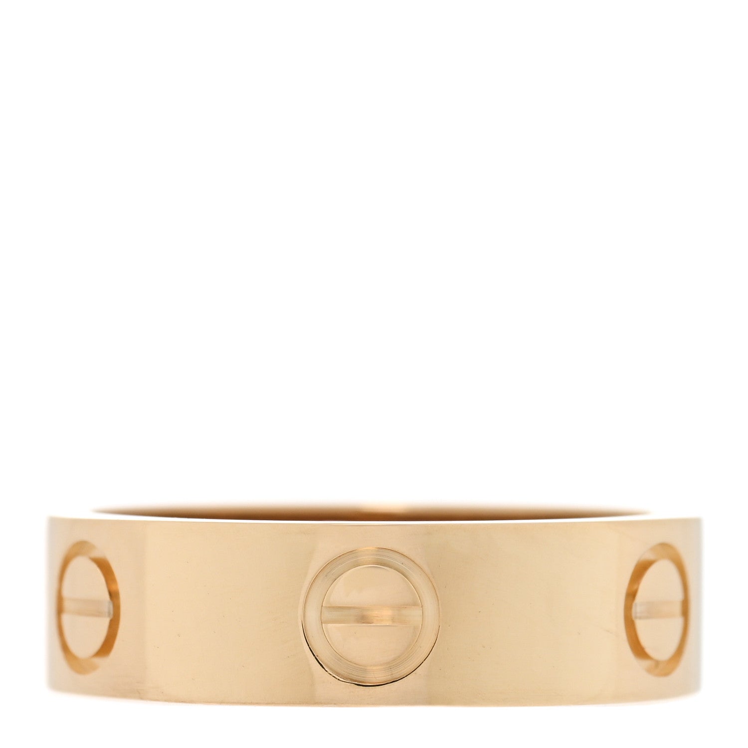 Cartier 18K Yellow Gold 5.5mm LOVE Ring 54 7 3 of 4