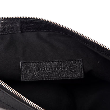 Balenciaga Agneau Arena Classic Hardware Medium Clip Black 6 of 6
