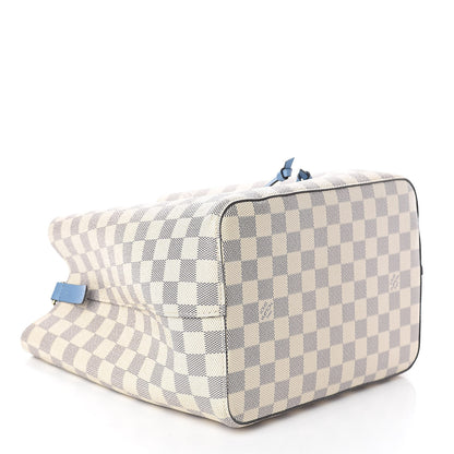Louis Vuitton Damier Azur Neonoe MM Bleuet 4 of 9