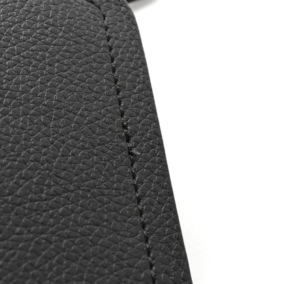 Christian Louboutin Calfskin Gomme Loubilab Phone Shoulder Bag Loubi Black 12 of 15