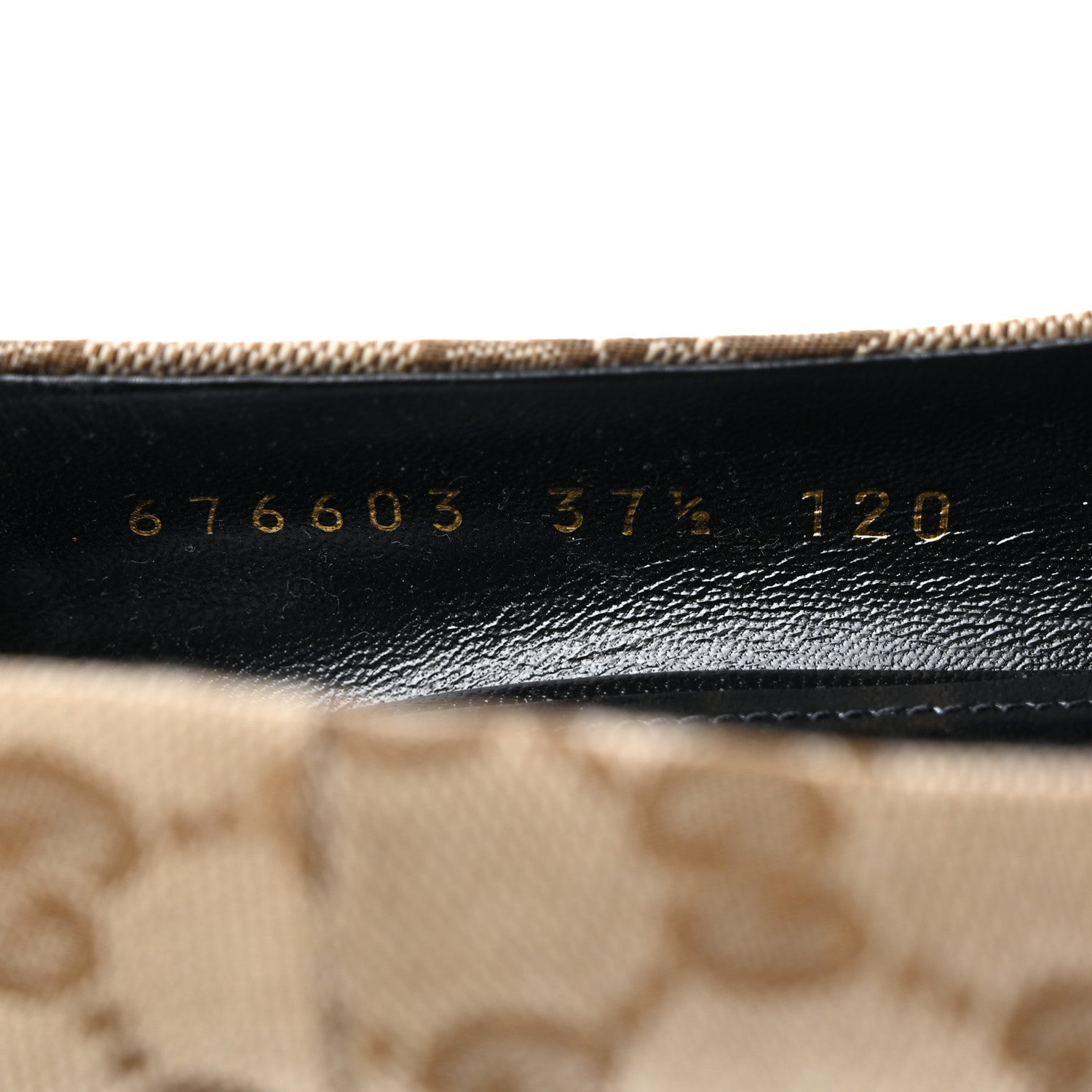 Balenciaga X GUCCI GG Monogram Square Knife 80mm Pumps 37.5 Beige Ebony 8 of 10