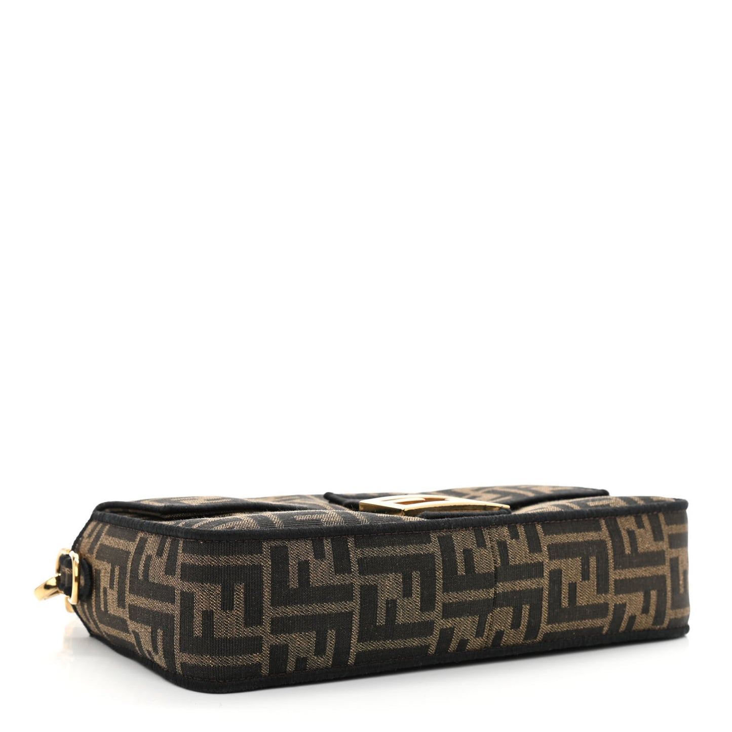 Fabric Jacquard FF 1974 Medium Baguette Tobacco Moro Black