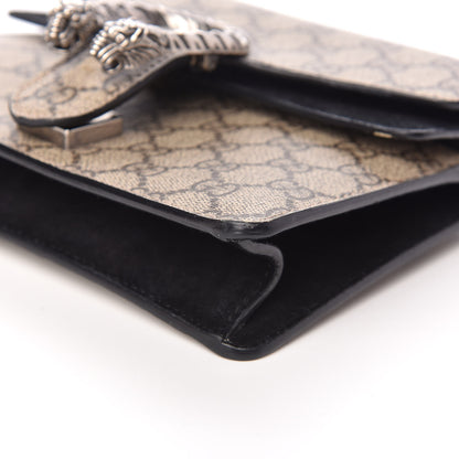 Gucci GG Supreme Monogram Mini Dionysus Shoulder Bag Black 9 of 9
