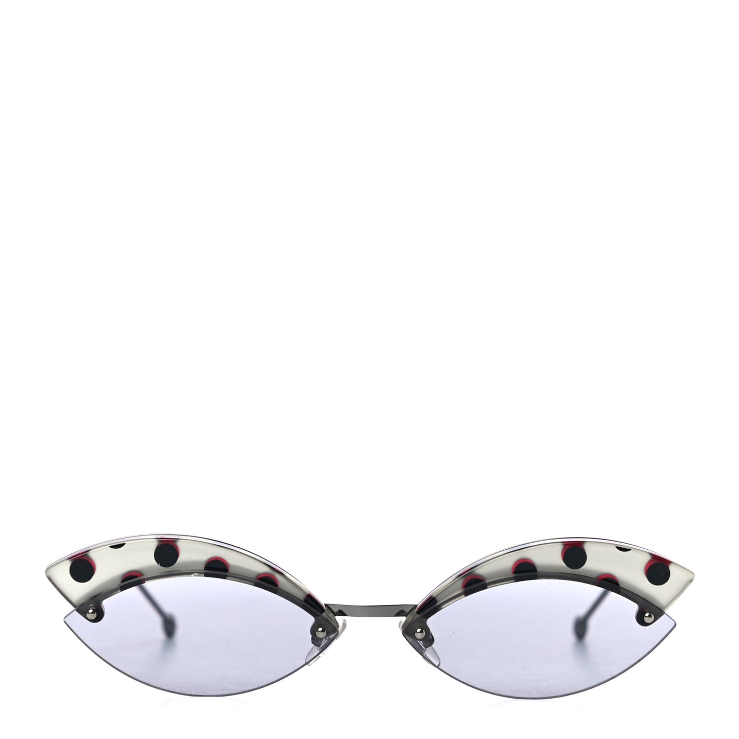 Defender Butterfly Polka Dot Sunglasses FF 0370/S Purple