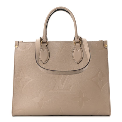 Louis Vuitton Empreinte Monogram Giant Onthego MM Tourterelle 1 of 9