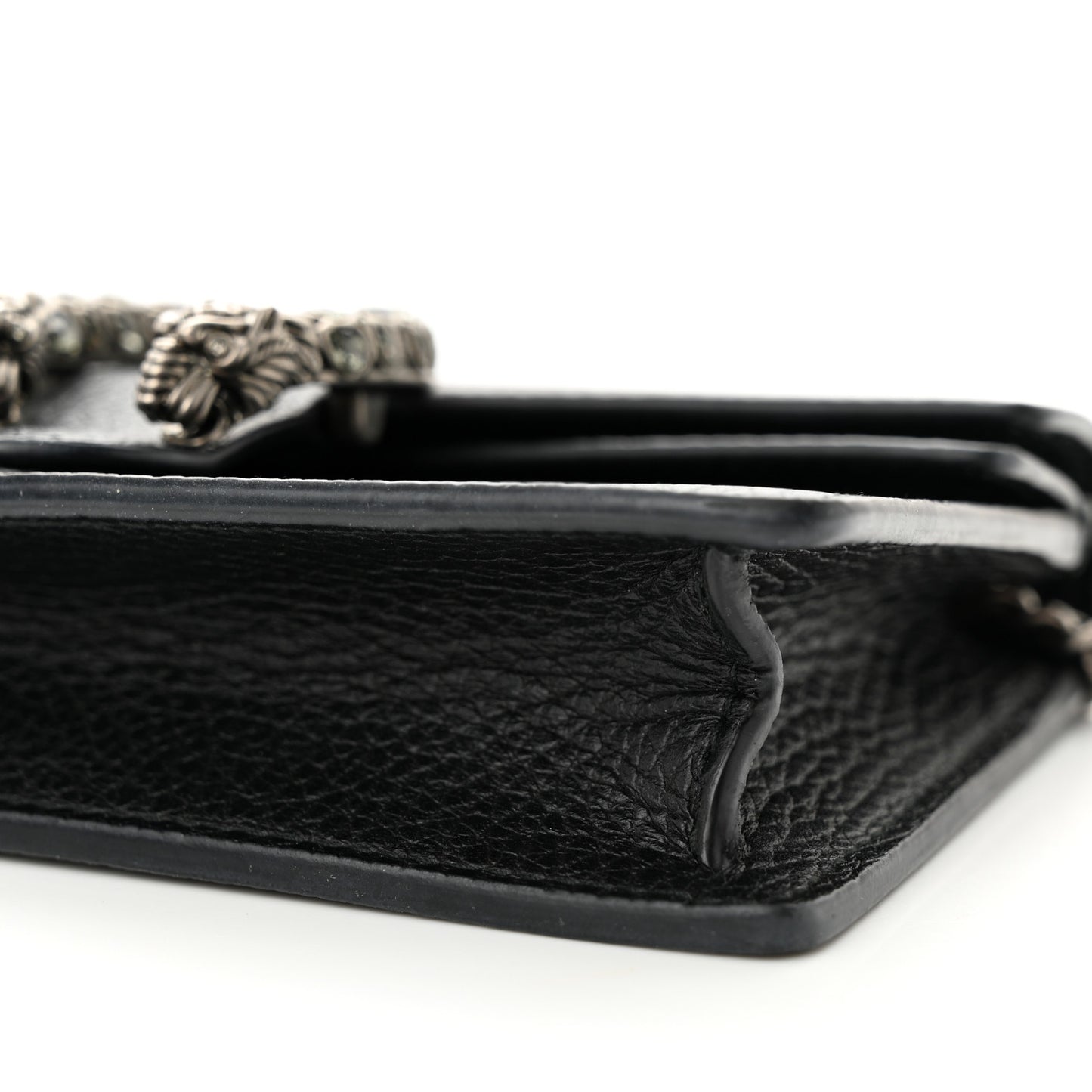 Calfskin Super Mini Dionysus Shoulder Bag Black