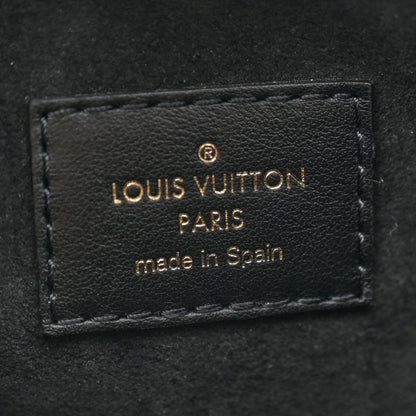 Louis Vuitton Calfskin Monogram On My Side PM Black 6 of 9