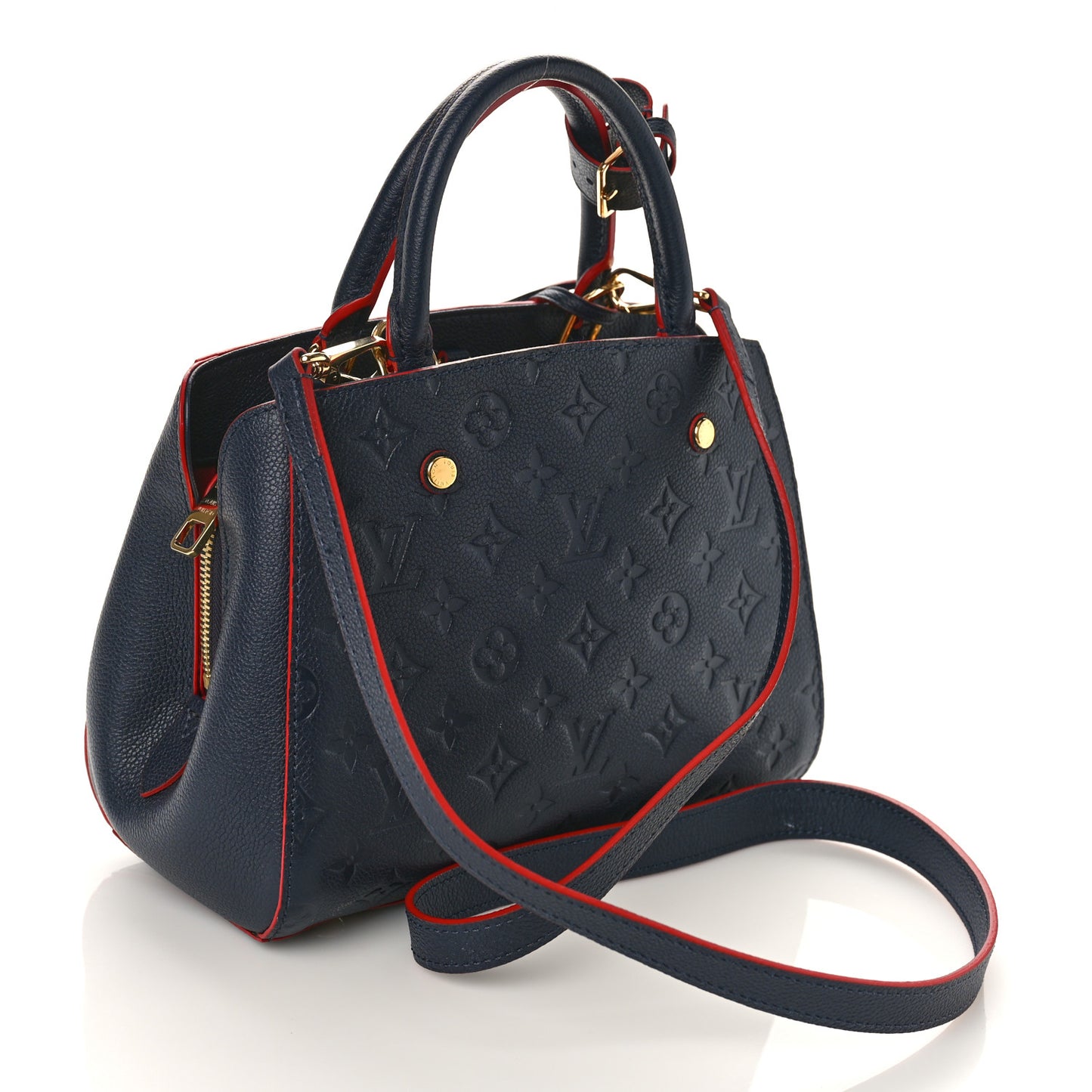 Empreinte Montaigne BB Marine Rouge