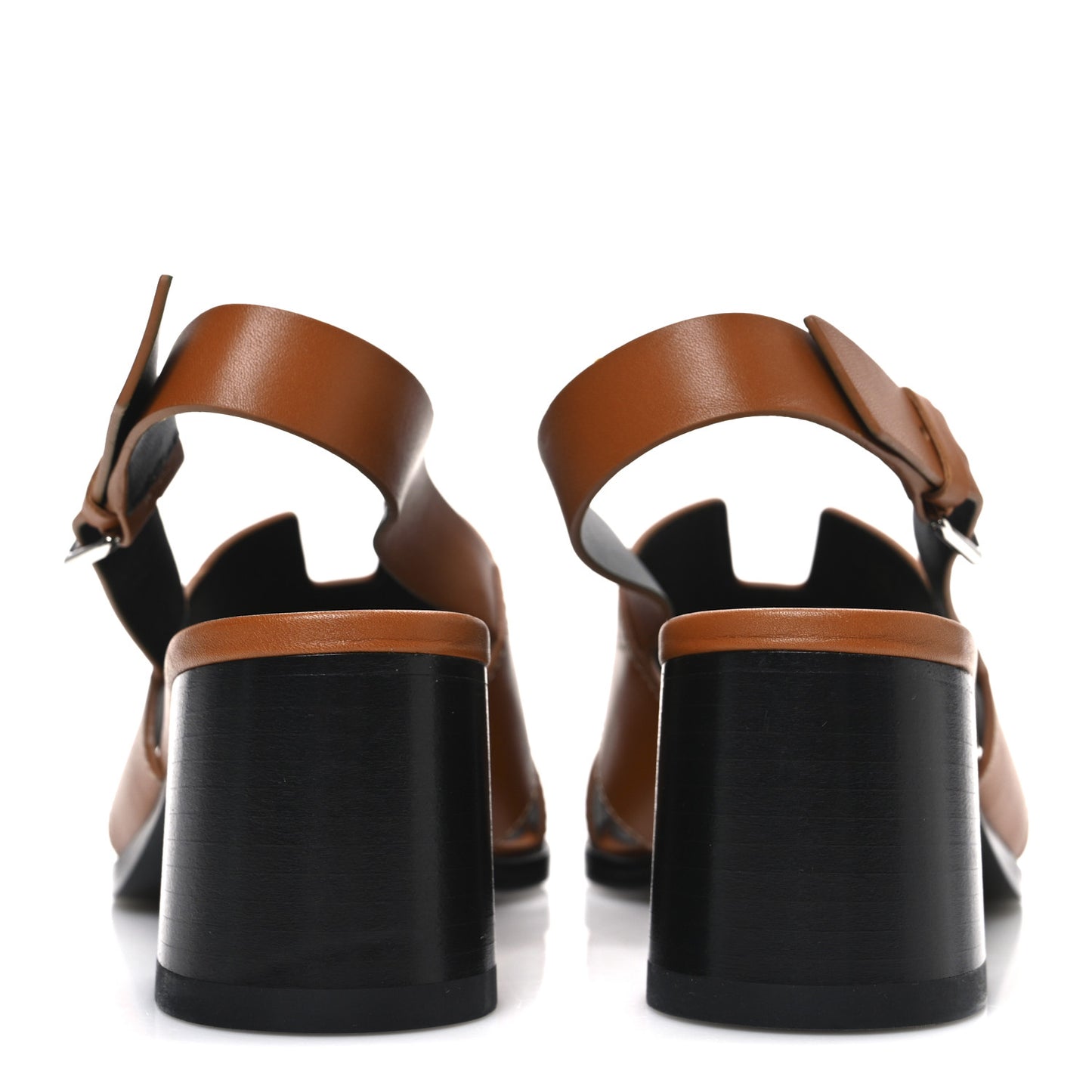 Calfskin Elbe 60 Sandals 37.5 Naturel