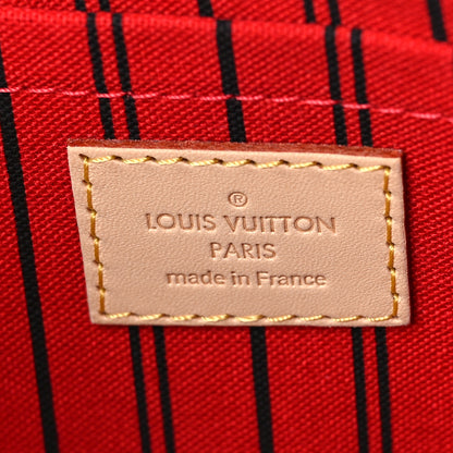 Louis Vuitton Monogram Neverfull MM GM Pochette Cherry 6 of 8