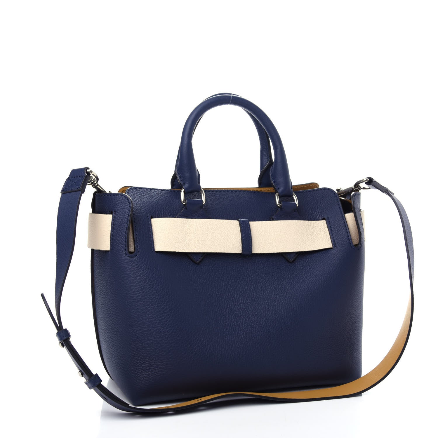 Burberry Soft Grain Calfskin Small Belt Bag Regency Blue 3 of 11
