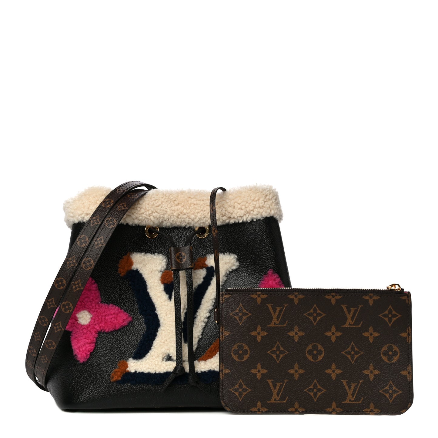 Calfskin Teddy NeoNoe MM Black