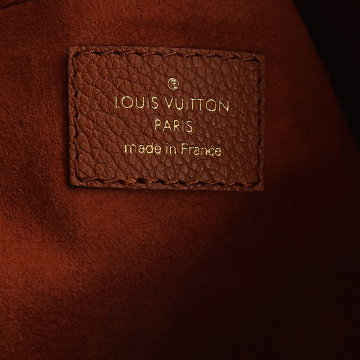 Louis Vuitton Empreinte Monogram Giant Neverfull MM Cognac 7 of 10